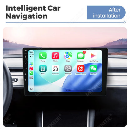 MEKEDE Autoradio universale da 7/9/10.1 pollici con CarPlay e Android Auto, navigatore GPS Android, lettore multimediale per Peugeot, VW, Nissan, Hyundai, Kia, Benz, Audi, BMW, con WiFi, touchscreen, autoradio, lettore video,