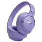 Cuffie wireless JBL Tune 720BT, modello on-ear, con tecnologia Bluetooth 5.0, cancellazione del rumore, ideali per il gaming e lo sport, con funzione vivavoce, 720 BT.