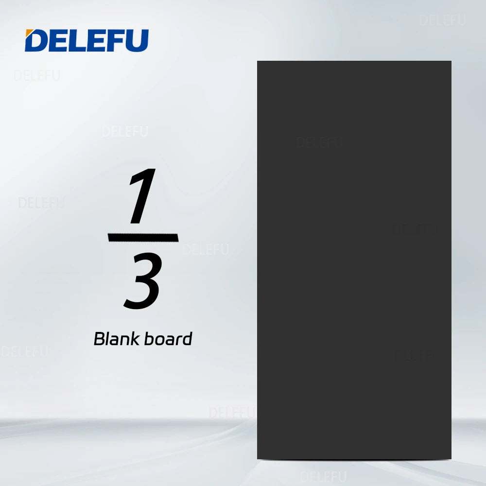 DELEFU Presa Italiana Fai-da-te con USB Tipo C, Interruttore Campanello, 45A 20A, per Tende, Telefono, CAT5, TV, HDMI, SAT, Nera