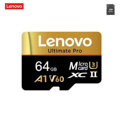Scheda di memoria MicroSD Lenovo ad alta velocità, 1 TB, 256 GB, 512 GB, classe 10, UHS-I, per Nintendo, droni DJI, fotocamere GoPro, 128 GB, 64 GB.