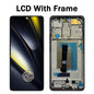 Nuovo Display AMOLED da 6.67" per Xiaomi Poco F6 LCD 24069PC21G, Schermo Touch con Digitalizzatore e Cornice per Xiaomi Poco F6