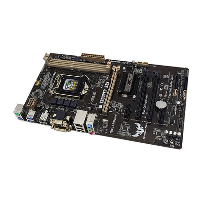 Scheda madre ASUS TROOPER B85, compatibile con CPU I3-4130, I3-4360, I5-4670, I7-4771, 2 slot DDR3, 16 GB, PCI-E 3.0, formato ATX, scheda madre B85.