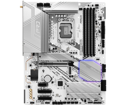 Scheda Madre ASROCK Z890 PRO RS WIFI BIANCA Intel Z890 LGA1851 Supporta CPU Ultra 7 270K Plus 5 250K Plus 7 265K DDR5 2.5G LAN ATX