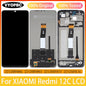 Display LCD originale per XIAOMI Redmi 12C Touch Screen con pannello telaio Digitizer 22120RN86G 22120RN86I 22126RN91Y 2212ARNC4L