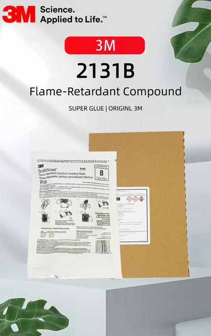 Resina Isolante Elettrica Originale 3M 2131B 2131C Scotchcast 1kV per Riparazione Cavi, Ritardante di Fiamma, Busta Monodose