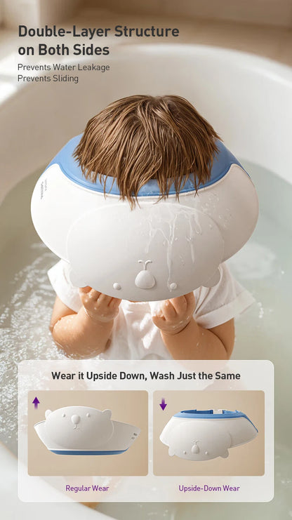Avent Cuffia per doccia per bambini Cuffia per shampoo impermeabile per bambini Cuffia di protezione per bagno doccia regolabile adatta per 6 mesi sopra