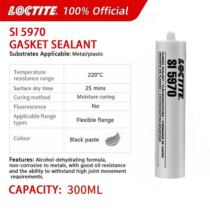 Sigillante siliconico sigillante flangiato originale al 100% Loctite SI 5970 RTV