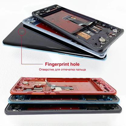 Schermo OLED per pantalla Huawei P30 Pro Display LCD Touch Screen digitale con impronta digitale per sostituzione Huawei P30 Pro VOG-L29