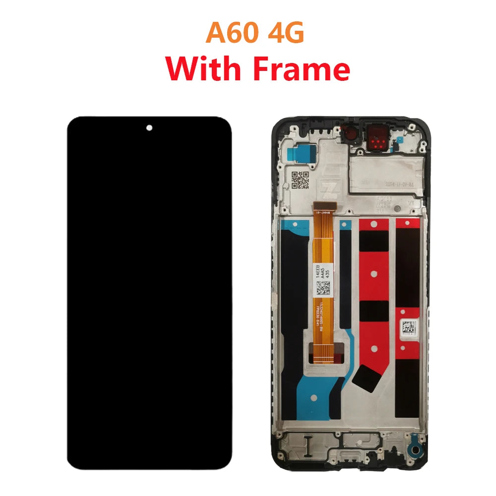 6.67 "Display LCD Per Oppo A60 4G CPH2631 A60 5G CPH2683 CPH2693 LCD Touch Screen Digitizer Pannello di Montaggio di Ricambio