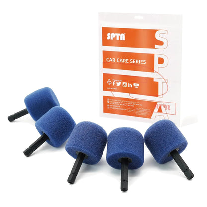 Set di Sfere Lucidanti Flessibili SPTA Mini con Tamburi Conici e Cilindrici per Dettagli Auto e Lucidatura in Spazi Ristretti