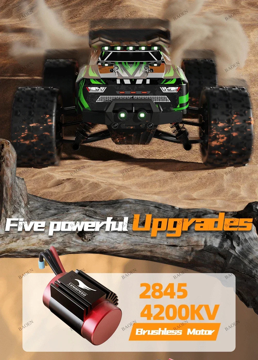 SCY9522PRO Auto RC ad alta velocità 85 km/h, brushless, 4WD, da fuoristrada e drift, telecomandata, 1:16, auto da corsa professionale SCY9522 50 km/h