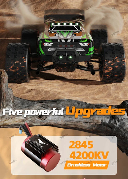 SCY9522PRO Auto RC ad alta velocità 85 km/h, brushless, 4WD, da fuoristrada e drift, telecomandata, 1:16, auto da corsa professionale SCY9522 50 km/h