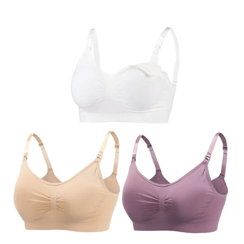3 Pz/lotto Maternità Reggiseni Allattamento Cotone Allattamento Al Seno Donne Incinte Gravidanza Biancheria Intima Allattamento Al Seno Reggiseno Abbigliamento Lactancia
