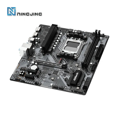 ASROCK B650M-H/M.2+ Nuova scheda madre, AM5, LGA 1718, AMD B650, Micro ATX, DDR5, PCIe 4.0 M.2, LAN, 6+1+1 Fasi di alimentazione