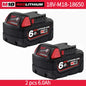 Nuova Batteria Milwaukee M18 8.0Ah ad Alta Potenza 18V Ricaricabile agli Ioni di Litio per Utensili Elettrici Cordless Milwaukee M18 Batteria 8Ah