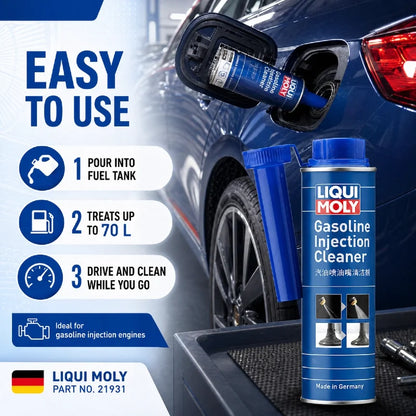 LIQUI MOLY 21931 Detergente per Iniettori 300ml, Additivo per la Pulizia del Sistema di Iniezione Auto, Cura e Manutenzione del Motore