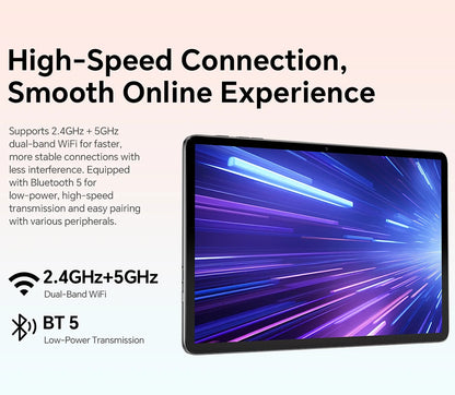 Custodia per tablet Teclast P30T, Android, 16, 10,1", 16 GB (3 GB + 13 GB) di RAM, 128 GB di ROM, CPU a 8 core, tutto in uno: custodia per P30T/tastiera/mouse/penne/auricolari/supporto.