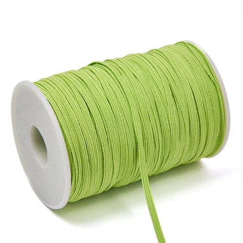 3mm 6mm Elastico colorato Elastico per cucire Nastro elastico Elastico in spandex Fascia per cucire Tessuto Accessori per indumenti fai da te 10 anni