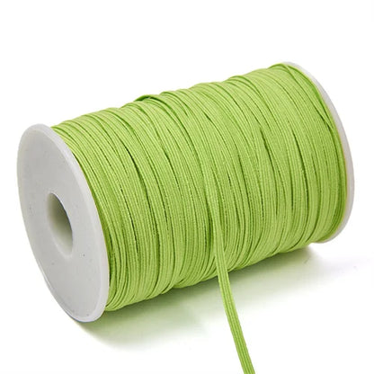 3mm 6mm Elastico colorato Elastico per cucire Nastro elastico Elastico in spandex Fascia per cucire Tessuto Accessori per indumenti fai da te 10 anni