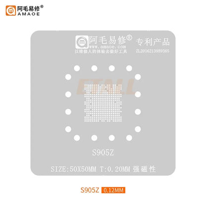 Amaoe S905X4 piattaforma di piantagione di stagno per Amlogic S905L/905Z Smart TV Box Chip di controllo principale Kit di saldatura per Stencil di Reablling BGA
