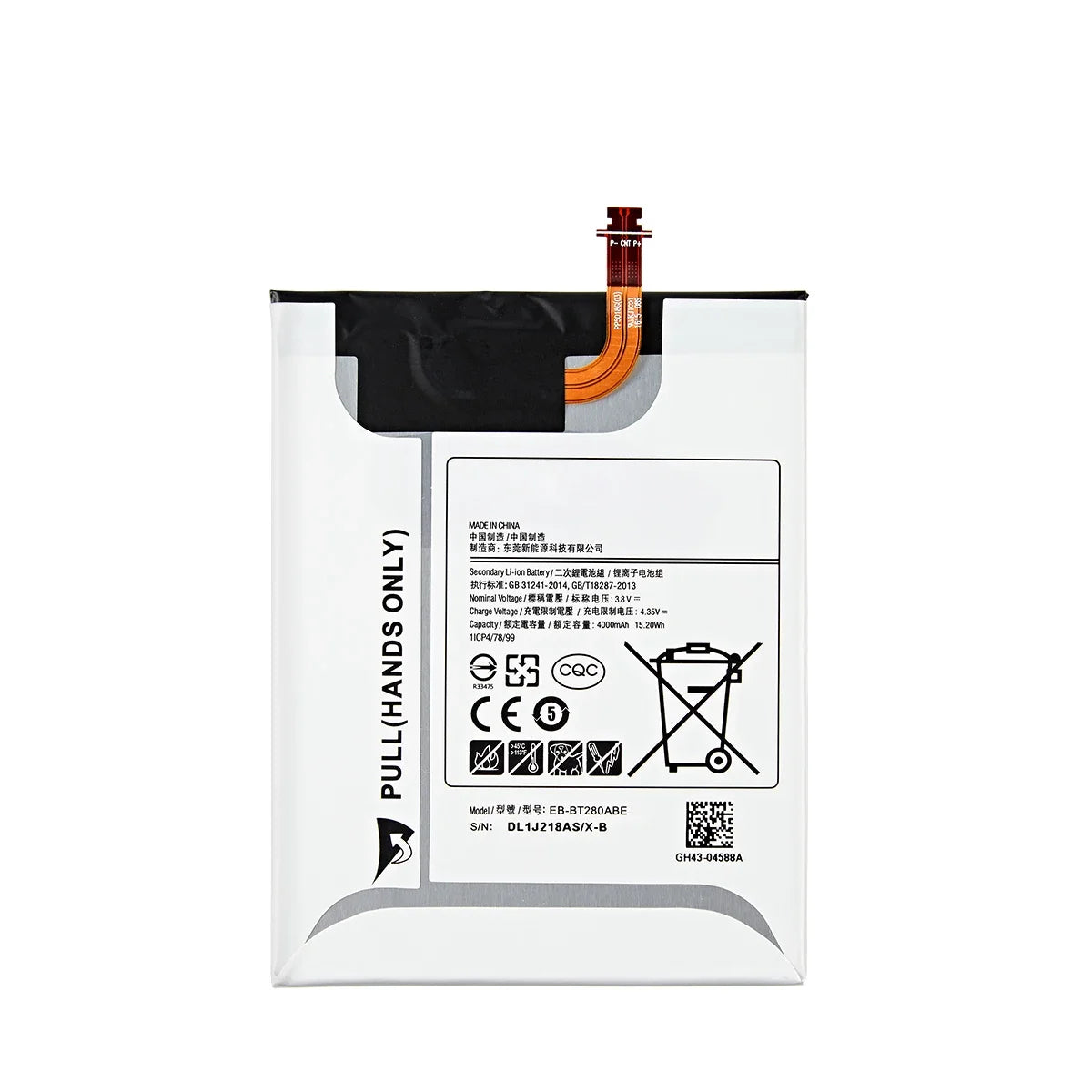 Nuovissima batteria da 4000 mAh per tablet EB-BT280ABE, compatibile con Samsung Galaxy Tab A 7.0 SM-T280 T280 T285