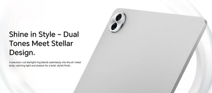 HONOR Pad 10, Versione EU Tablet WIFI, Batteria da 10100mAh, Display HONOR Eye Comfort da 12,1 pollici 120Hz 2.5K, Chipset Snapdragon 7 Gen 3, 8GB+256GB, Tablet Android HONOR