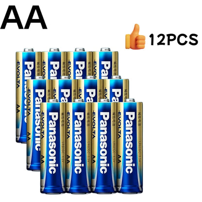 Batterie alcaline Panasonic 1,5 V AA AAA per serrature intelligenti, LR6 LR03, da 4 a 40 pezzi, durata 10 anni, antigoccia, alta durata