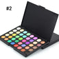 40/74/78 colori glitter palette di ombretti opaco impermeabile a lunga durata polvere pressata kit di cosmetici moda donna strumenti di trucco