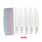 5 pz/lotto lima per unghie Mix Color Limas 80/100/150/180/240 grana professionale carta vetrata rimozione cuticole Buffer File Set di strumenti per Manicure