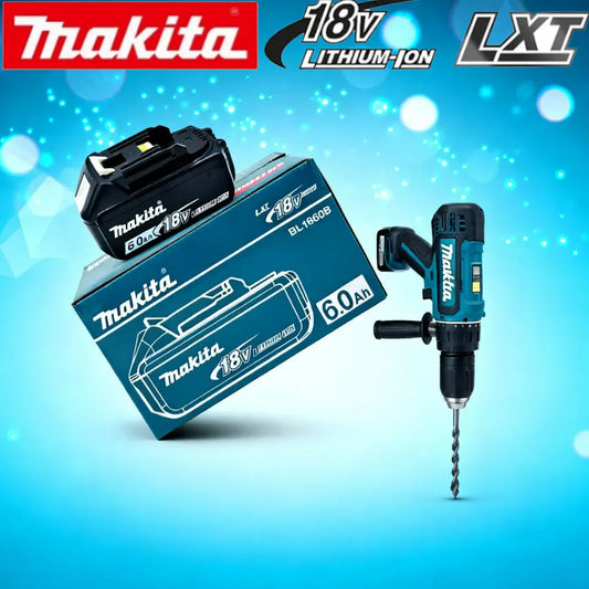 Batteria Makita 18V 6Ah/5Ah/3Ah per Makita BL1840 BL1830B BL1850B BL1850 BL1860 BL1815, Batteria al Litio di Ricambio