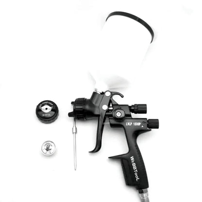 LVLP 1500P Pro Pistola a spruzzo per vernice di alta qualità Strumento di spruzzo per auto Pistola a spruzzo ad aria Ugello da 1,3/1,7 mm Pistola a spruzzo professionale