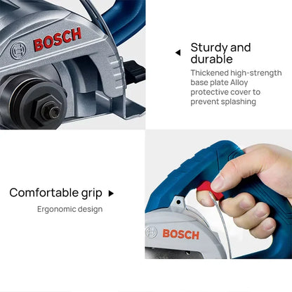 Smerigliatrice Angolare Industriale BOSCH GDC145 1450W, Disco da 115mm Profondità 35mm, Bassa Vibrazione Alta Precisione, Utensile Multiuso per Scanalatura e Sagomatura su Pietra/Piastrelle/Calcestruzzo