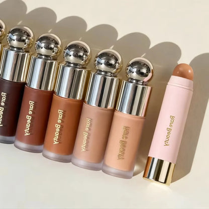 Rare Beauty Barra Contorno Viso 3D Tonalità Bronzo, Ombretto Naso Naturale a Lunga Durata, Illuminante Viso Impermeabile per Trucco Luminoso