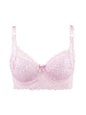 Reggiseno sottile a copertura totale, senza ferretto, regolabile, in pizzo, per taglie forti, copri seno, coppe B C D, reggiseno in pizzo taglie grandi 2028