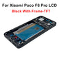 Display OLED da 6,67" per Xiaomi Poco F6 LCD 24069PC21G, schermo touch e digitalizzatore per Poco F6 Pro LCD 23113RKC6G, ricambi di ricambio