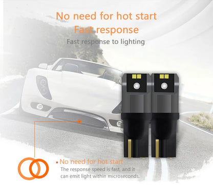 OSRAM LED T10 6000K W5W 194 LEDriving SL Advance 6000K Bianco Lampadine da lettura per auto Lampade per porte Luce interna 12V 1.5W 2980CW, Coppia