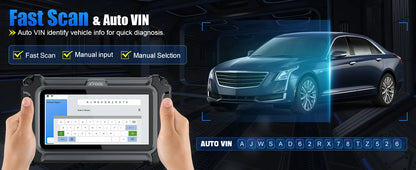 XTOOL InPlus IP500 per BMW, Aggiornamento Gratuito a Vita, Scanner Diagnostico Auto IP500, Test Attivo ECU, Scanner OBD2 per Tutti i Sistemi BMW, Mini, Rolls Royce, Strumenti Diagnostici Auto, 23+ Servizi, Lettore di Codici