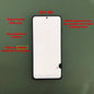 Display LCD Super AMOLED per Samsung S21 5G G990F G991F G991U G991B/DS, Schermo Touch Digitizer 6.2'' con Difetti, Ricambio Schermo