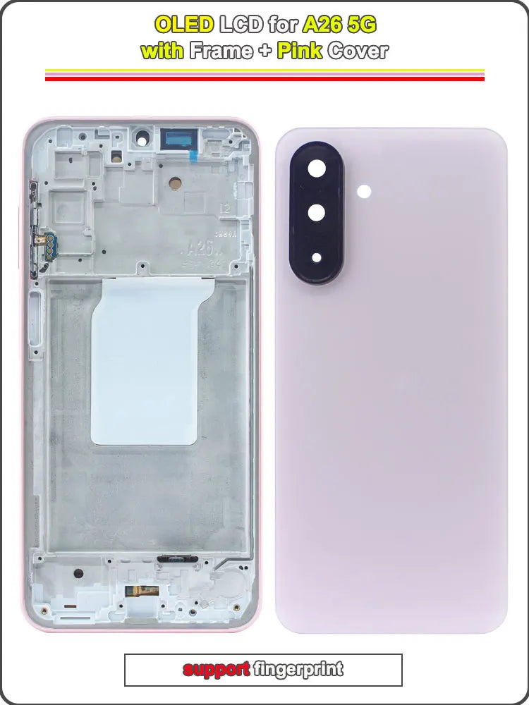 Display LCD di Alta Qualità per Samsung Galaxy A26 5G, Schermo Touch con Digitalizzatore per Samsung A26 5G