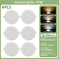 6Pack 24W 17W 14W 10W 6W Bianco Rotondo Da Incasso Led Da Incasso Luce di Pannello 110V 220V Caldo Freddo illuminazione Foyer Studio Casa Interno