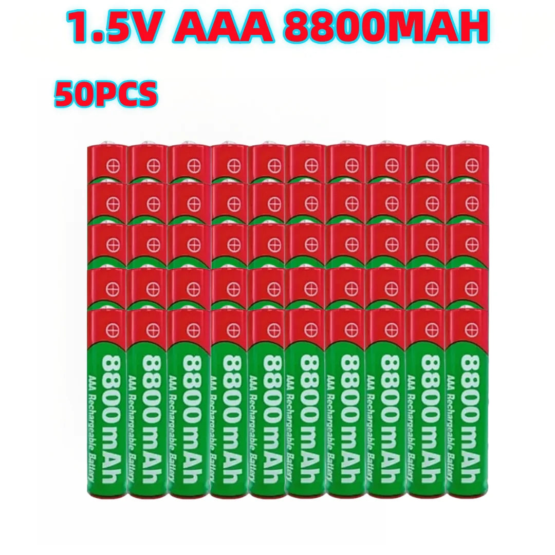 NUOVA batteria ricaricabile da 8800 mAh Batteria di alcalinità AAA Batteria AAA da 1,5 V per orologi Mouse Computer Giocattoli così via