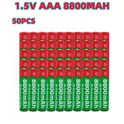 NUOVA batteria ricaricabile da 8800 mAh Batteria di alcalinità AAA Batteria AAA da 1,5 V per orologi Mouse Computer Giocattoli così via