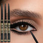 1-12 Pezzi Matita Eyeliner Nera Impermeabile, Anti-sbavatura, Applicazione Facile con Rotazione, Gel Occhi per Trucco Occhi Audace Stile Punk Adatto ai Principianti