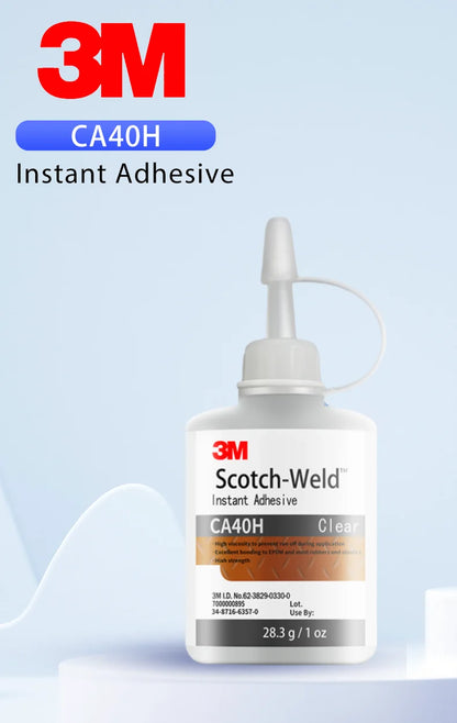 Adesivo Istantaneo Trasparente 3M CA40H Scotch-Weld 28.3g Colla Cianoacrilica a Media Viscosità per PLA ABS PETG