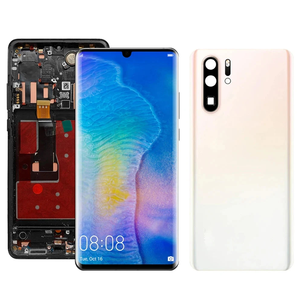 Schermo OLED per pantalla Huawei P30 Pro Display LCD Touch Screen digitale con impronta digitale per sostituzione Huawei P30 Pro VOG-L29