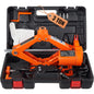 SucceBuy Cric per auto elettrica Cric a forbice 3T con avvitatore elettrico 12V Sollevamento cric per auto portatile per cambio pneumatici per camion SUV