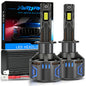 XSTORM H7 Lampadine LED per Fari H1 H4 H11 9005 9006 9012 Luci LED Canbus 80000LM 400W Fari Auto con Ventola Turbo 6000K
