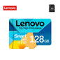 Scheda Micro SD ad alta velocità Lenovo, 1 TB, 512 GB, 256 GB, scheda di memoria TF, classe 10, U3, ad alta velocità, per dash cam, telecamere di sicurezza, droni e telefoni.