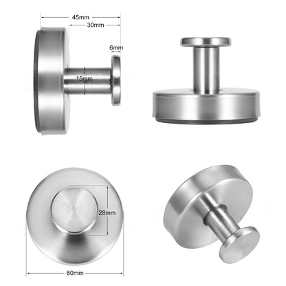 Ganci a ventosa sottovuoto Punch Free Bagno Ventosa Gancio Gancio a muro Gancio in vetro Cucina Bagno Ganci per asciugamano Borsa
