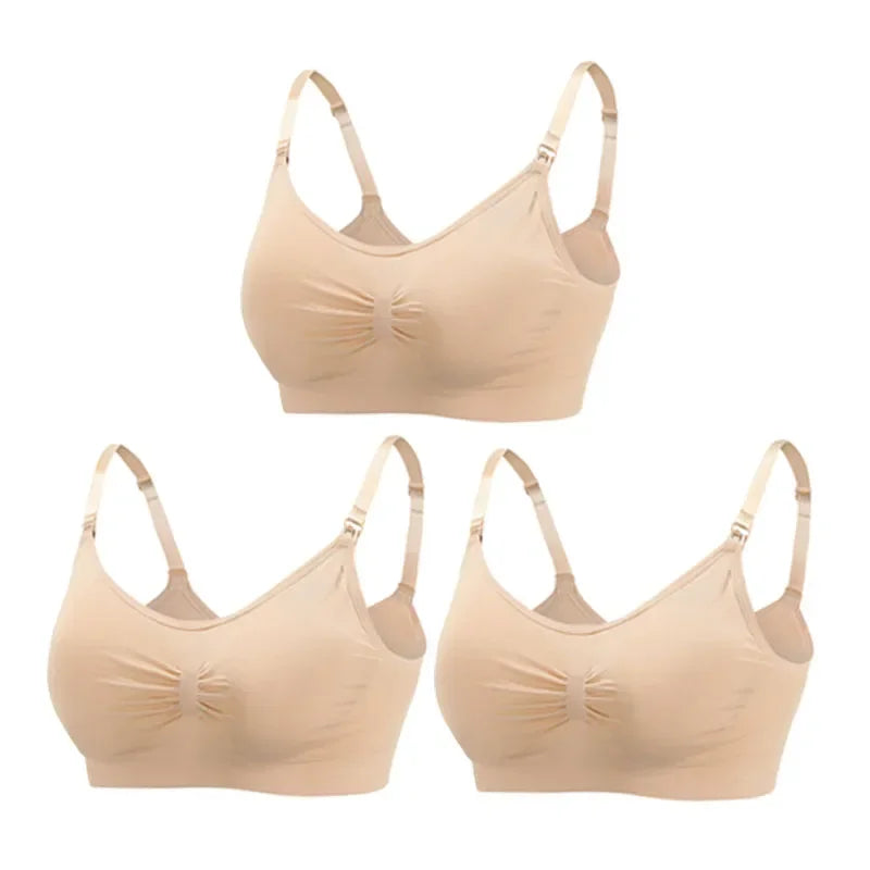 3 Pz/lotto Maternità Reggiseni Allattamento Cotone Allattamento Al Seno Donne Incinte Gravidanza Biancheria Intima Allattamento Al Seno Reggiseno Abbigliamento Lactancia